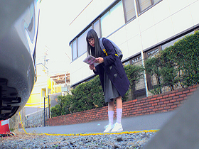 淫語強要で赤面マン汁ねっとり糸引き性交　性の目覚めを覗かれた黒髪生徒会長あやめちゃん　サンプル画像02